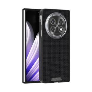 For OPPO Find N5 ABEEL Ruyi Pattern 6D Micro Relief MagSafe Leather Phone Case(Black)
