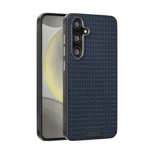 For Samsung Galaxy S24+ 5G ABEEL Ruyi Pattern 6D Micro Relief MagSafe Leather Phone Case(Blue)