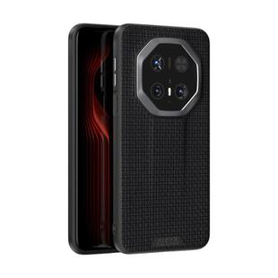 For Huawei Mate 70 RS Ultimate ABEEL Ruyi Pattern 6D Micro Relief Leather Phone Case(Black)