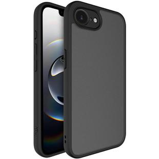 For iPhone 16e imak UX-9B Series Four Corners Tiny Airbag Shockproof Phone Case(Black)