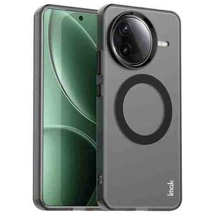 For Redmi K80 5G / POCO F7 Pro 5G IMAK Chocolate Series TPU + PET MagSafe Phone Case(Black)