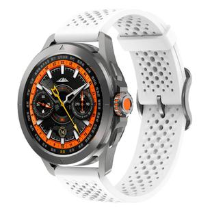 For Xiaomi Watch S4 Sport Kalebol 22mm Silicone Strap(White)