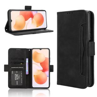 For Cubot A10 Skin Feel Calf Texture Card Slots Leather Phone Case(Black)
