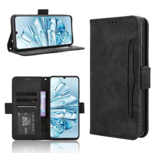 For Cubot A20 Skin Feel Calf Texture Card Slots Leather Phone Case(Black)
