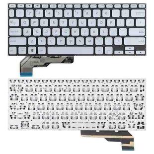 US Version Laptop Keyboard for Asus Adol14 ADOL14FA S403F A403F X403F ADOL13u(Silver)