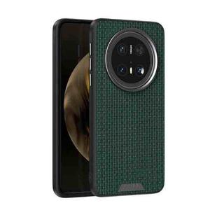 For Huawei Mate 70 ABEEL Ruyi Pattern 6D Micro Relief MagSafe Leather Phone Case(Green)