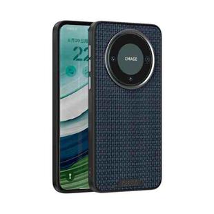 For Huawei Mate 60 Pro / 60 Pro+ ABEEL Ruyi Pattern 6D Micro Relief MagSafe Leather Phone Case(Blue)