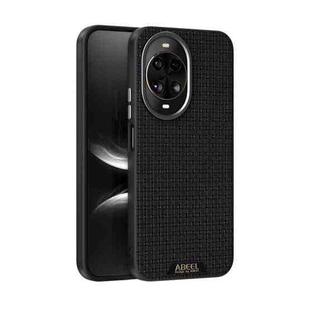 For Huawei nova 14 ABEEL Ruyi Pattern 6D Micro Relief MagSafe Leather Phone Case(Black)