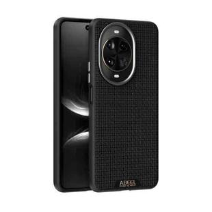 For Huawei nova 14 Pro ABEEL Ruyi Pattern 6D Micro Relief MagSafe Leather Phone Case(Black)