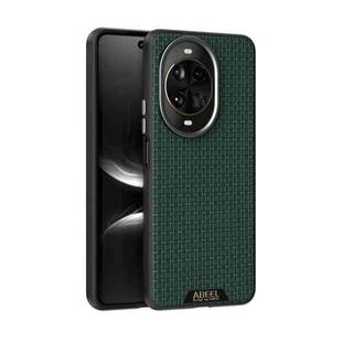 For Huawei nova 14 Pro ABEEL Ruyi Pattern 6D Micro Relief MagSafe Leather Phone Case(Green)