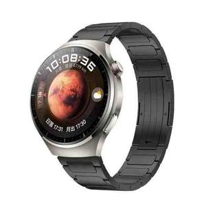 Kalebol 22mm Universal Titanium Scratch Resistant Strap(Black)
