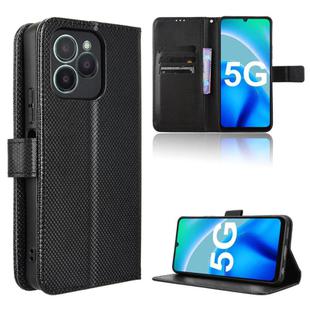 For Fossibot S1 5G Diamond Texture Leather Phone Case(Black)