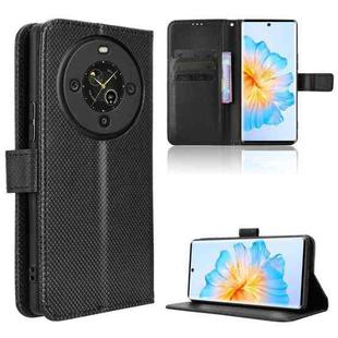 For Fossibot S3 Pro Diamond Texture Leather Phone Case(Black)