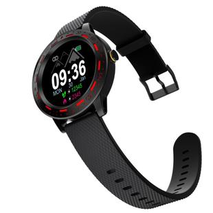 S18 1.3 inch TFT Screen IP67 Waterproof Smart Watch Bracelet, Support Sleep Monitor / Heart Rate Monitor / Blood Pressure Monitoring(Black Red)