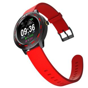 S18 1.3 inch TFT Screen IP67 Waterproof Smart Watch Bracelet, Support Sleep Monitor / Heart Rate Monitor / Blood Pressure Monitoring(Red)
