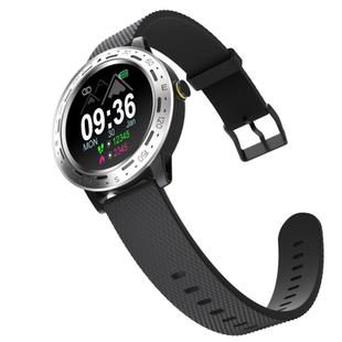 S18 1.3 inch TFT Screen IP67 Waterproof Smart Watch Bracelet, Support Sleep Monitor / Heart Rate Monitor / Blood Pressure Monitoring(Silver Black)