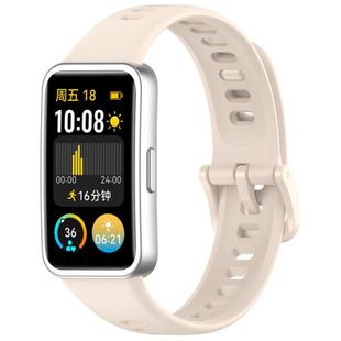 For Huawei Band 10 / 9 / 8 Kalebol Colorful Buckle Silicone Watch Strap(Starlight)