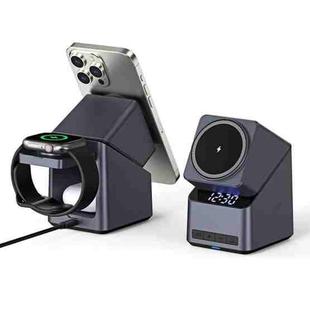 X11 180 Degree Rotation 4 in 1 Magnetic Wireless Charging(Grey)