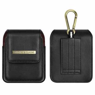 PULOKA PU Folding Phone Waist Bag(Black)