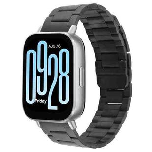 22mm Three-beads Magnetic Steel Watch Band(Black)
