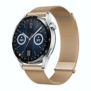 Kalebol 20mm Universal Loop Double Magnetic Buckle Milanese Strap(Rose Gold)