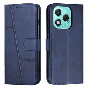 For Honor 400 Lite Stitching Calf Texture Buckle Leather Phone Case(Blue)