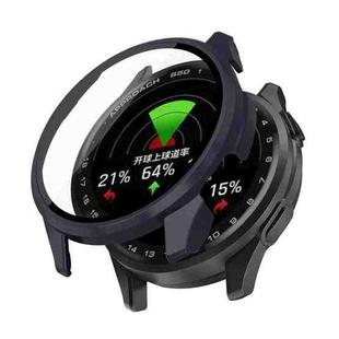 For Garmin Approach S50 Tempered Film Integrated PC Watch Protective Case(Ink Blue)