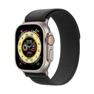 For Apple Watch 42mm / 41mm / 40mm / 38mm Kalebol Wild Track Loop Nylon Watch Band(Black)