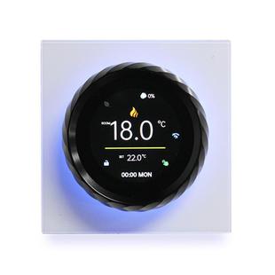 BHT-2007-P16-GC Boiler Heating 1.6 inch TFT Color Screen Threaded Knob Thermostat(White Black)