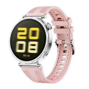 18mm Kalebol Composite Silicone Watch Band(Pink)