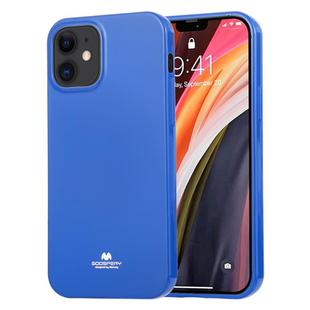 For iPhone 12 mini GOOSPERY JELLY TPU Shockproof and Scratch Protective Case(Blue)