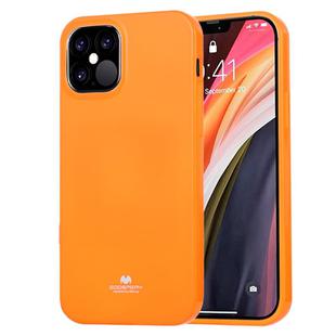 For iPhone 12 Pro Max GOOSPERY JELLY TPU Shockproof and Scratch Protective Case(Orange)
