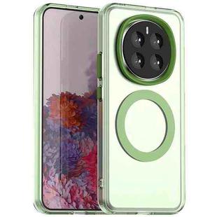 For Honor Magic7 IMAK Candy Series Shockproof MagSafe Phone Case(Green)