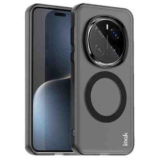 For Honor Magic7 Pro IMAK Candy Series Shockproof MagSafe Phone Case(Black)