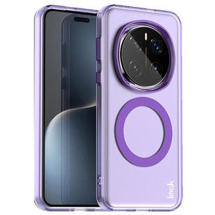 For Honor Magic7 Pro IMAK Candy Series Shockproof MagSafe Phone Case(Purple)
