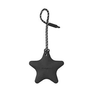 For Airtag YOYOISLES Air Stars Series EVA Keychain Locator Protective Case(Black)