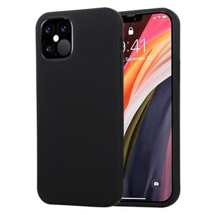 For iPhone 12 Pro Max GOOSPERY SOFT FEELING Liquid TPU Shockproof Soft Case(Black)