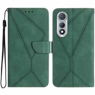 For Tecno Pova Curve 5G Stitching Embossed Leather Phone Case(Green)