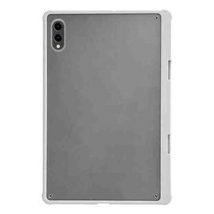 For Samsung Galaxy Tab S9+ X810 Frosted Acrylic PC Tablet Case with Pen Slot(White)