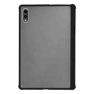 For Samsung Galaxy Tab S9+ X810 Frosted Acrylic PC Tablet Case with Pen Slot(Black)