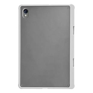 For Samsung Galaxy Tab S9 X710 Frosted Acrylic PC Tablet Case with Pen Slot(White)