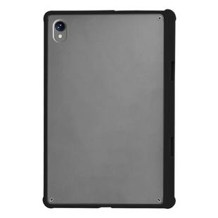 For Samsung Galaxy Tab S9 X710 Frosted Acrylic PC Tablet Case with Pen Slot(Black)