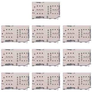 For Galaxy S8 SM-G950 10pcs Original SIM + Micro SD Card Reader