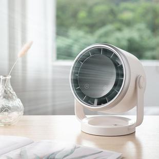 N703 Timed Desktop Air Circulation Electric Fan(White)