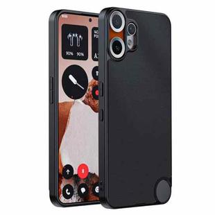For Nothing CMF Phone 2 Pro Ultra-thin Plain Skin Leather Phone Case(Orange)