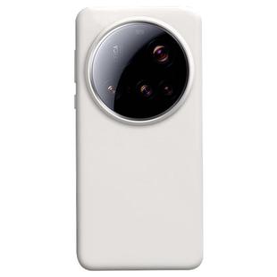 For Xiaomi 15 Ultra Liquid Silicone Skin-friendly Shockproof Phone Case(Antique White)
