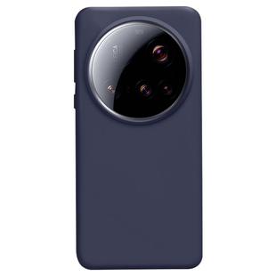For Xiaomi 15 Ultra Liquid Silicone Skin-friendly Shockproof Phone Case(Midnight Blue)