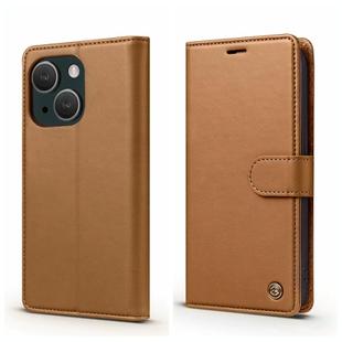 For iPhone 13 mini Forwenw F6 Series RFID Leather Phone Case(Brown)