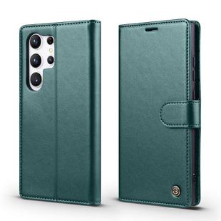 For Samsung Galaxy S23 Ultra 5G Forwenw F6 Series RFID Leather Phone Case(Green)