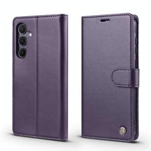 For Samsung Galaxy S23 FE 5G Forwenw F6 Series RFID Leather Phone Case(Purple)
